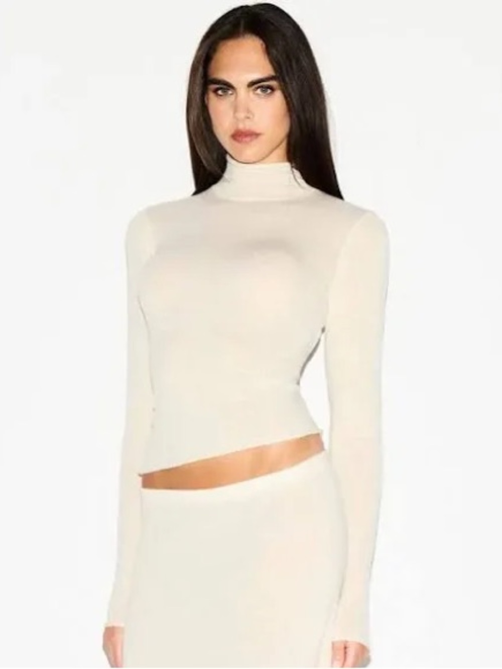 SKIMS Featherweight Cashmere Turtleneck